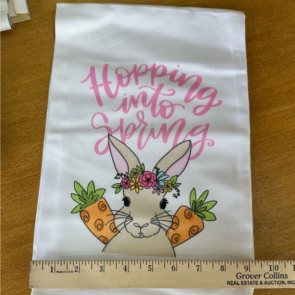Hopping Into Spring Tea Towel - Picture 2 of 5